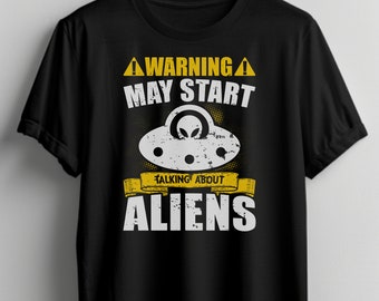 Funny UFO Graphic T-Shirt: Alien Enthusiast Gift