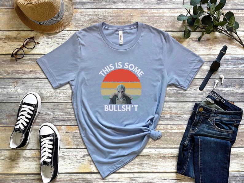 Resident Alien T-Shirt: Alan Tudyk 'This Is Bullshit' Vintage Design image 7