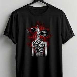 Siren Head Creepypasta T-Shirt Skibidi Toilet T-Shirt Siren Head gift Siren Head tee Teen Gift idea Shirt for her shirt for him gamer shirt