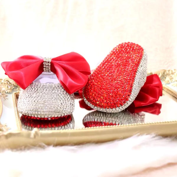 Baby Girl Shimmery Party Wear Buckle Shoes main image 1