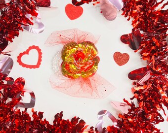 The Valentine “Light- Up Wrist Corsage”