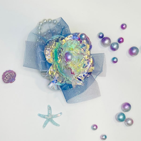 Mermaid  “light up wrist corsage”