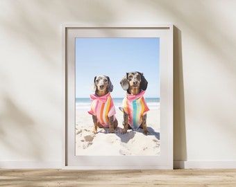 beach dogs, digital download