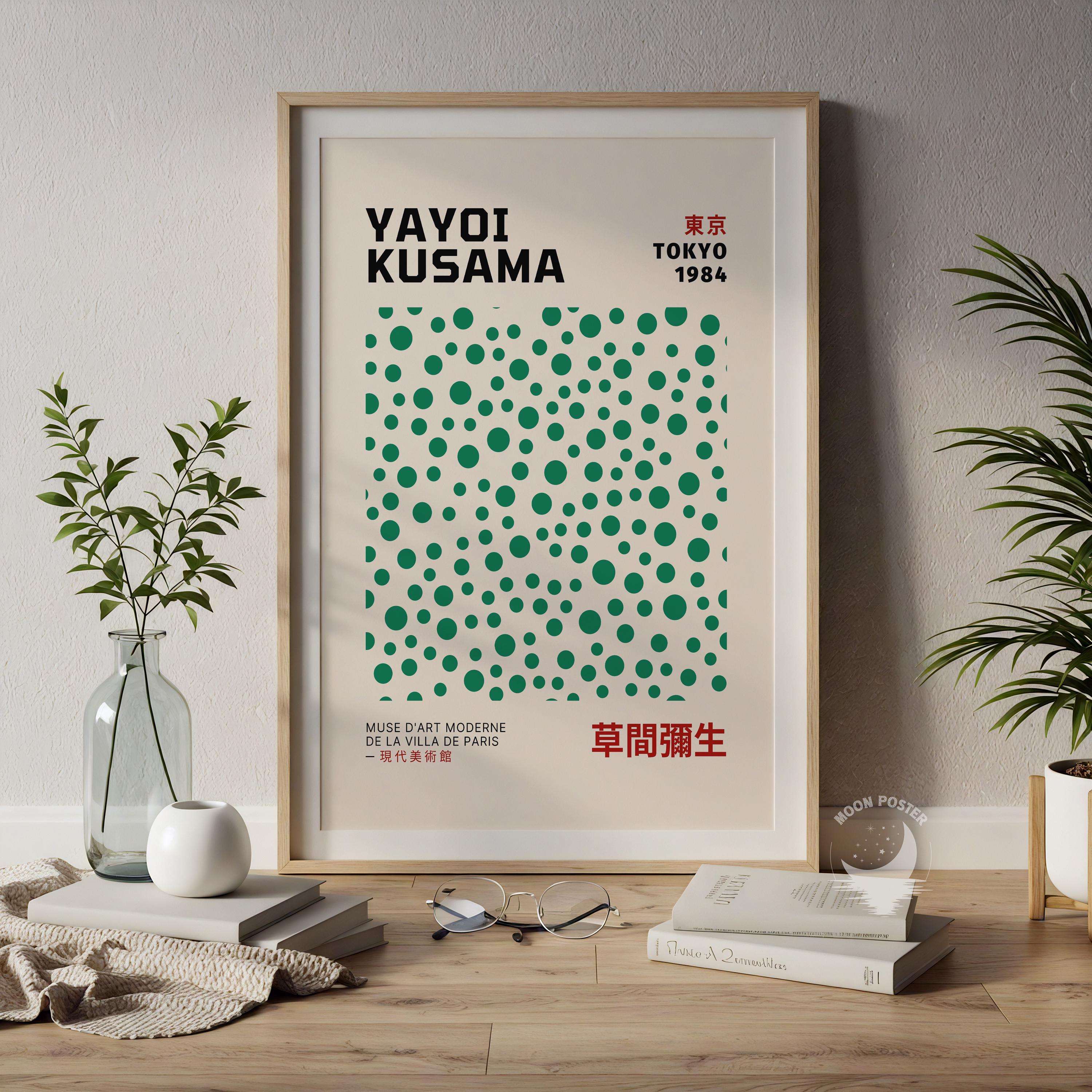 Yayoi Kusama Inspired Polka Dot Art Print (digital Download) - Etsy