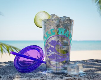Make Wave's Sunsplash Tumbler with Straw, 16oz