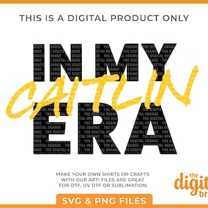 In My Caitlin Era SVG & PNG Bundle | Hawkeyes Clip Art | Iowa Women&#39;s College Basketball Digital Download | March Sublimation/Dtf