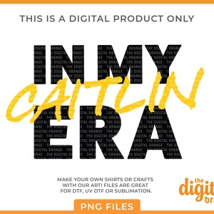 In My Caitlin Era PNG Bundle | Hawkeyes Clip Art | Iowa Women&#39;s College Basketball Digital Download | Caitlin Clark | March Sublimation/Dtf