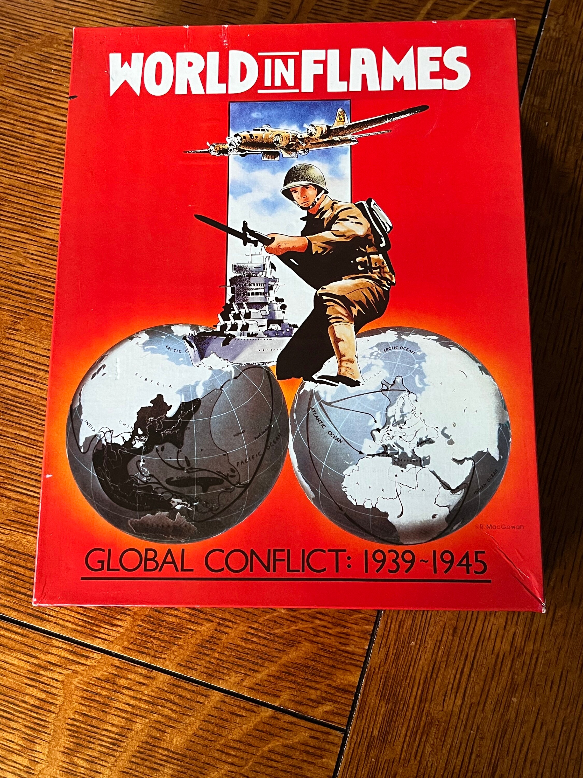 World in Flames Global - Conflict: 1939-1945 - 4th Edition