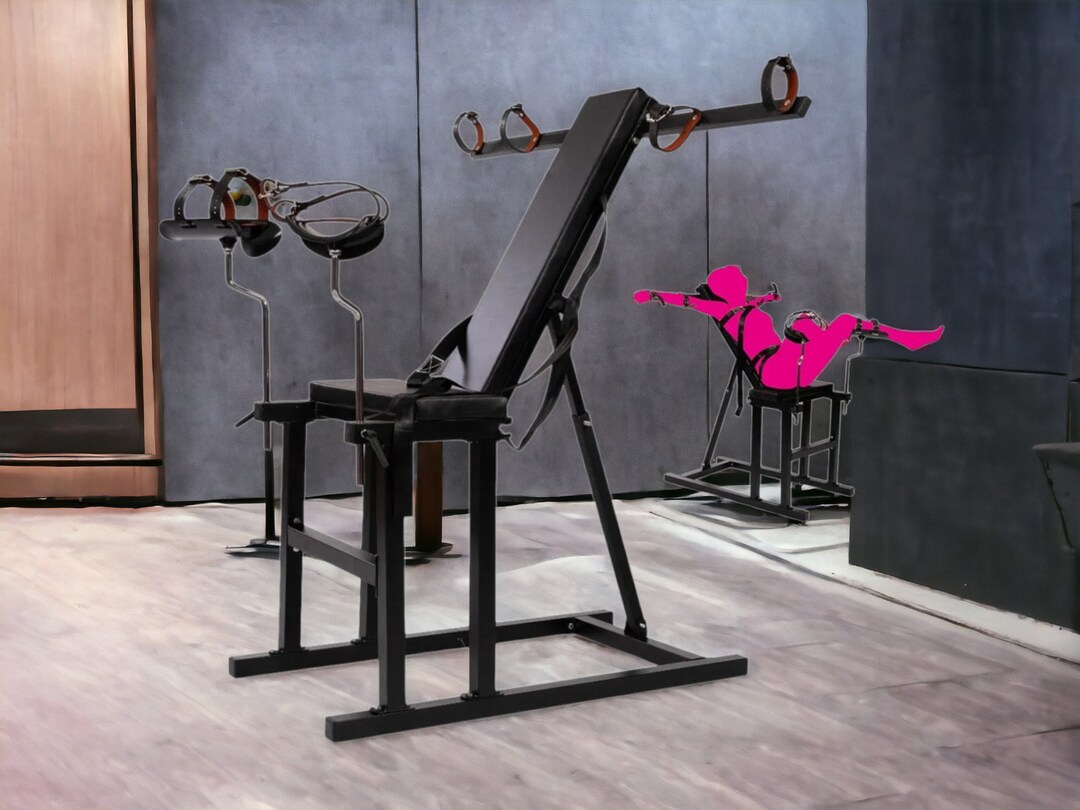 Ultimate Pleasure Unleashed: Deluxe Bondage Bench for Intimate
