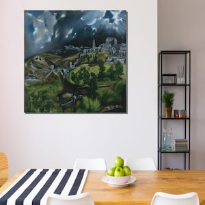 El Greco&#39;s View of Toledo Fine Art Print: Renaissance Painting, Spain