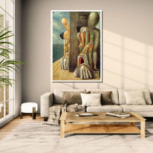 Giorgio de Chirico Print: Surrealist Metaphysical Painting, The Seer
