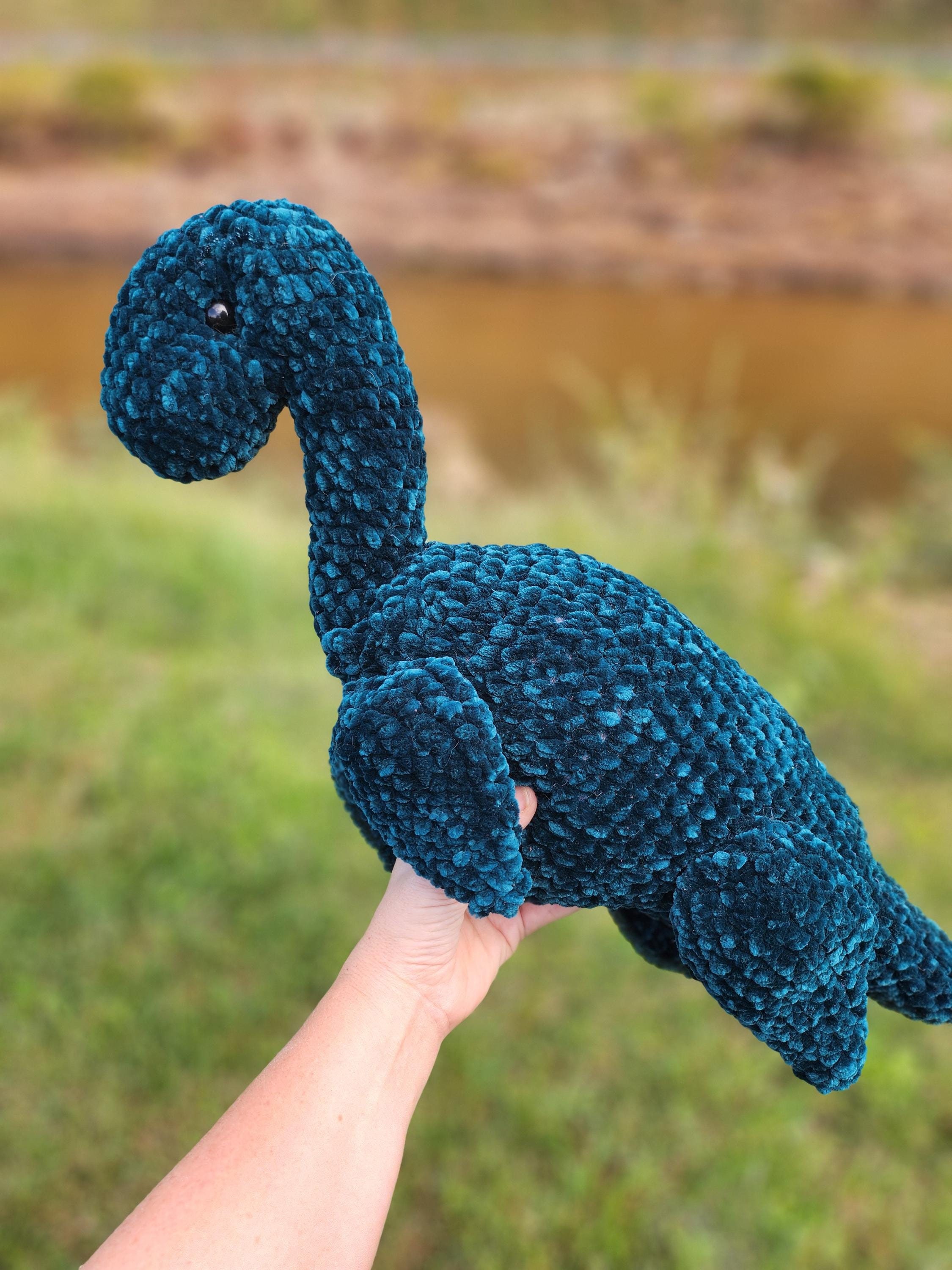 手作りかぎ針編みのネッシーぬいぐるみ - Etsy 日本