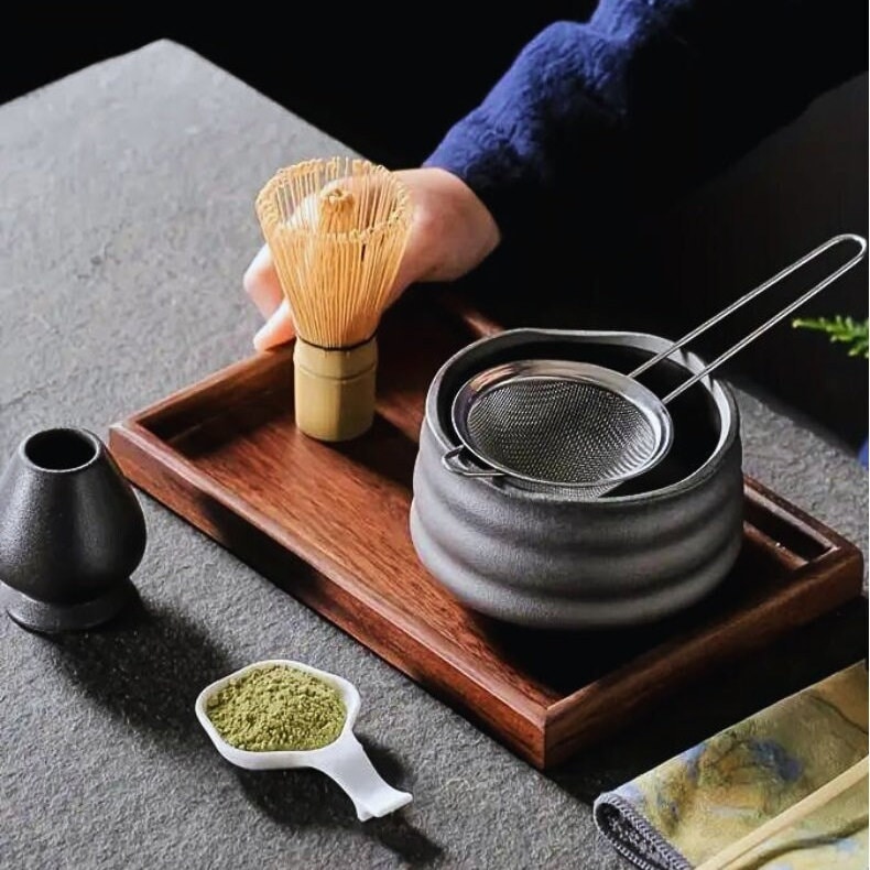 100 Prongs Matcha Té Verde Batidor de Bambú, Batidor Batcha Tea Whisk,  Juego Te Matcha Natural, Matcha Herramienta de Cepillo Tradicional para té  Matcha Japonés : : Hogar y cocina