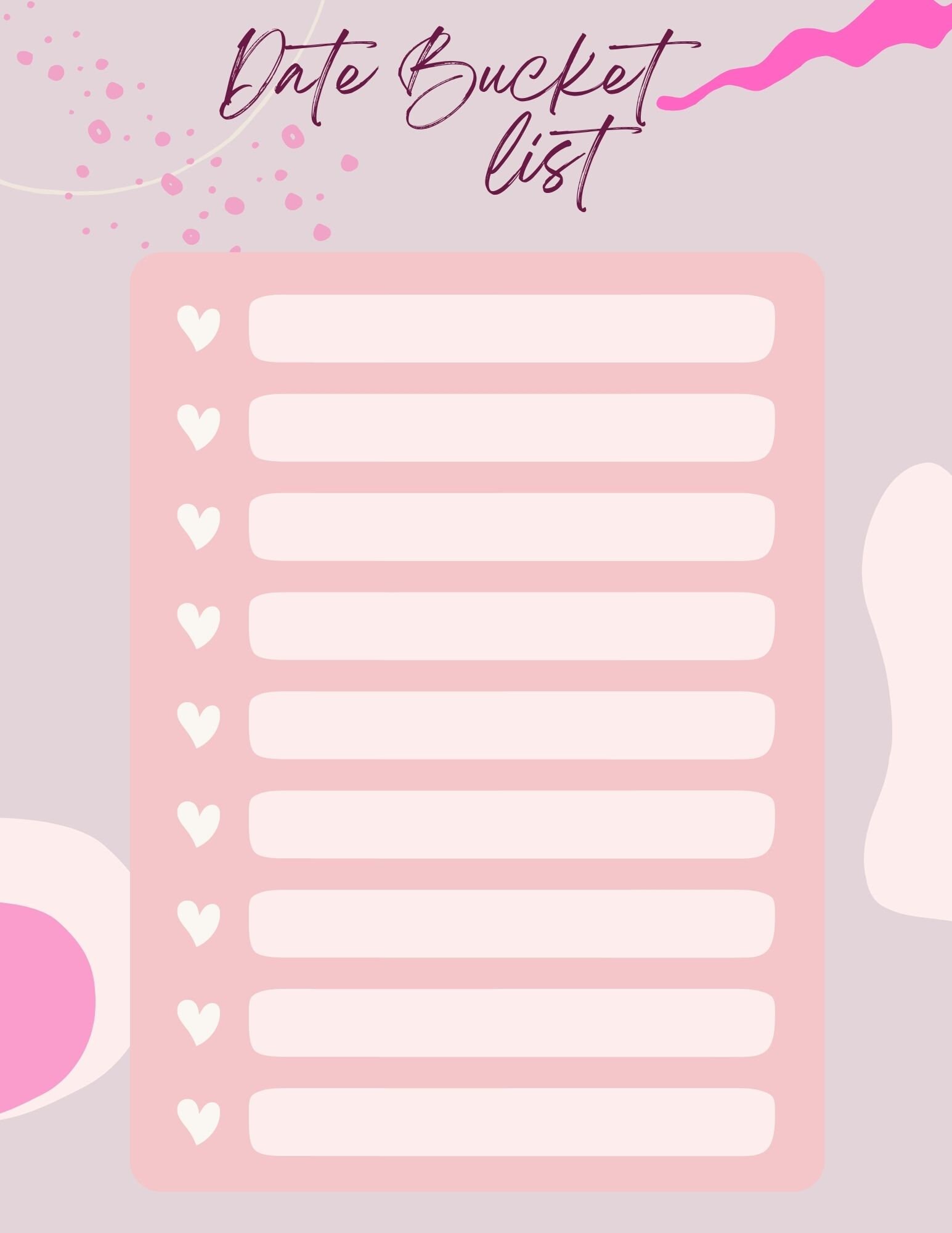 Digital Printable Ultimate Date Night Planner 2024 Template - Etsy