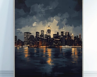 New York City Skyline Wall Art