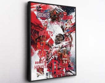 Hakeem Olajuwon Clyde Drexler Charles Barkley Houston Rockets