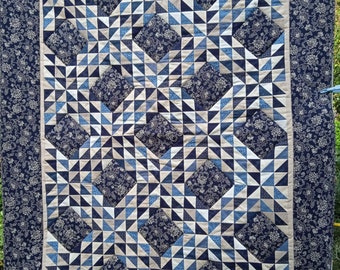 Manta de patchwork, colcha