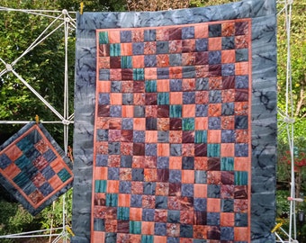 Manta de patchwork, colcha