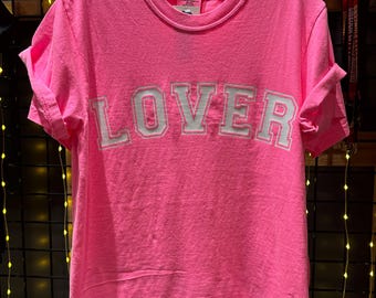 Camiseta rosa fuerte de San Valentín para amantes