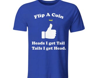 Camiseta de lanzar una moneda