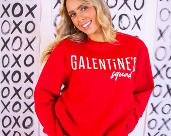 Jersey de cuello redondo del equipo de Galentine
