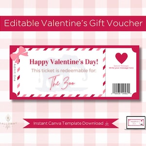 Zoo Valentine's Day Gift Ticket