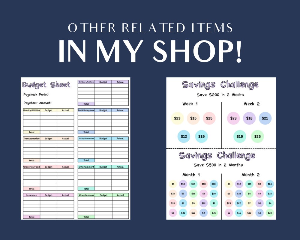 House Cleaning Printable - Etsy