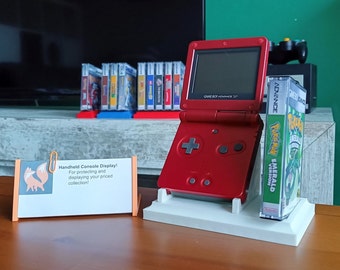 Pantalla Gameboy Advance SP // SOLO STL // Pantalla de consola portátil personalizada //