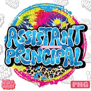 Assistant principal guépard sublimation arc-en-ciel tie-dye PNG | Léopard, téléchargement immédiat