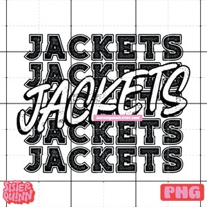 Jackets Mascot Sublimation PNG |  School Mascot, Game Day Vibes, Jacket Pride, School Spirit, Yellow Jackets PNG, Instant Download