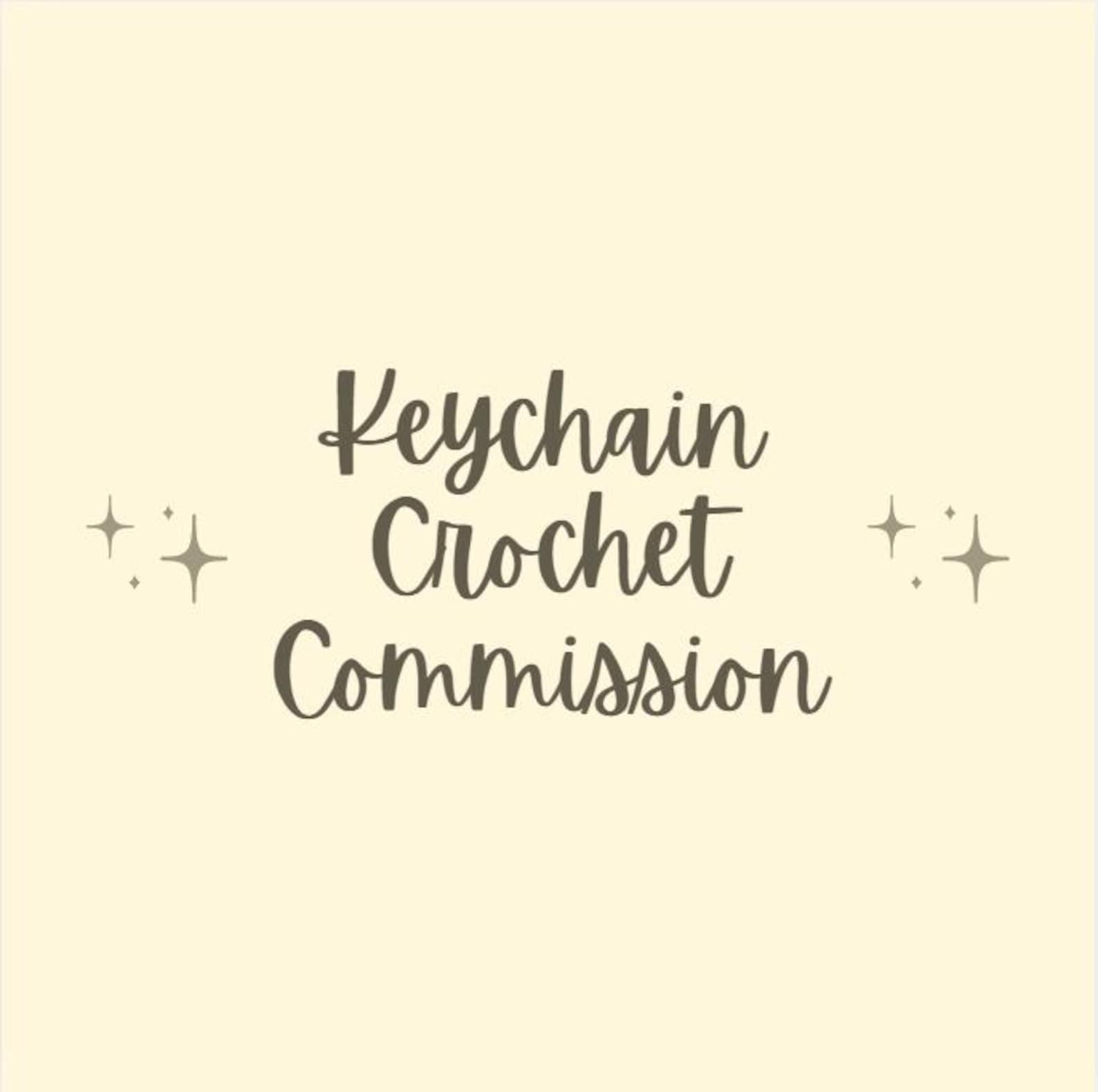 Commission Crochet Keyrings