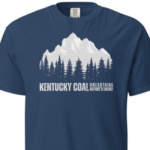 Kentucky Coal Mining Shirt Rugged Mountain Coal Miner Comfort Colors® Tshirt