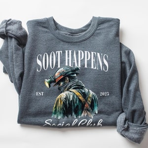 Coal Miner Sweatshirt | Coal Mining Apparel | Coal Miner Gift | Support the Trades Sweatshirts | Underground Mining Crewneck