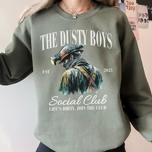 Coal Miner Sweatshirt | Coal Mining Apparel | Coal Miner Gift | Support the Trades Sweatshirts | Underground Mining Crewneck