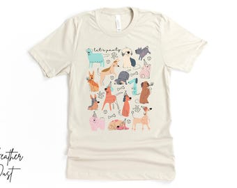 Party Dog Kids Shirt | Dogs Shirt for Kid | Youth Doggie Shirts | Dogs Lover Gift | Animal Lover Tee | Different Dog Breed Shirt
