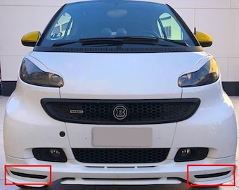 SMART 451 BRABUS スプリング 1台分 Smart Fortwo 451 Brabus - Front Spoiler Grille - Etsy Denmark
