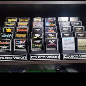 ColecoVision ゲームカートリッジホルダー 暗闇で光る