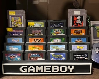 Game boy glow in the dark stands