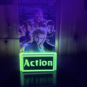 Interchangeable VHS movie stands image 7