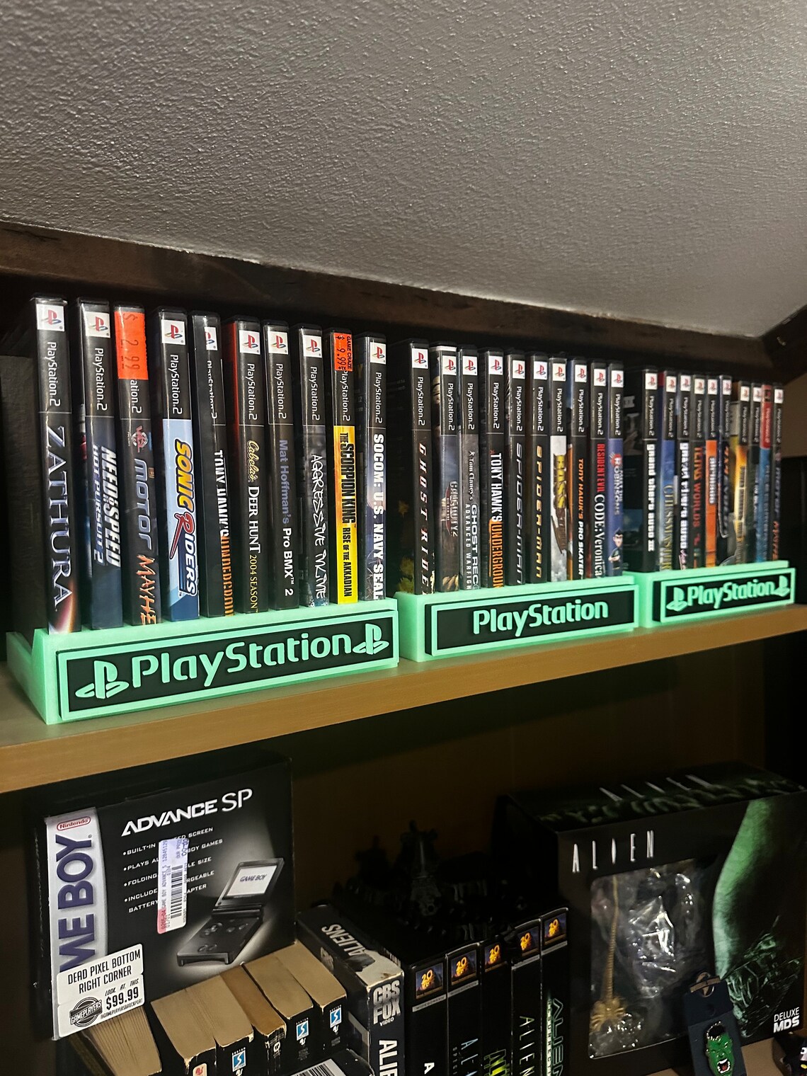 Ps2 Led Stand Playstation 2 Glow in the Dark Stands (10 Holder) - Etsy