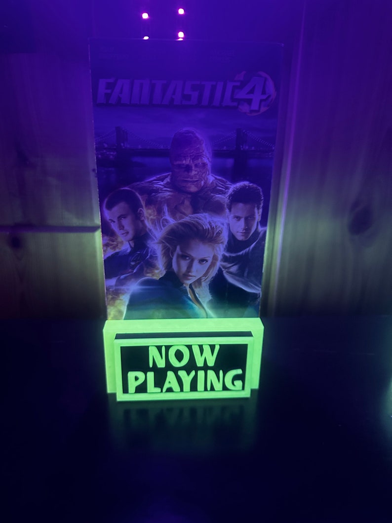 Interchangeable VHS movie stands image 6