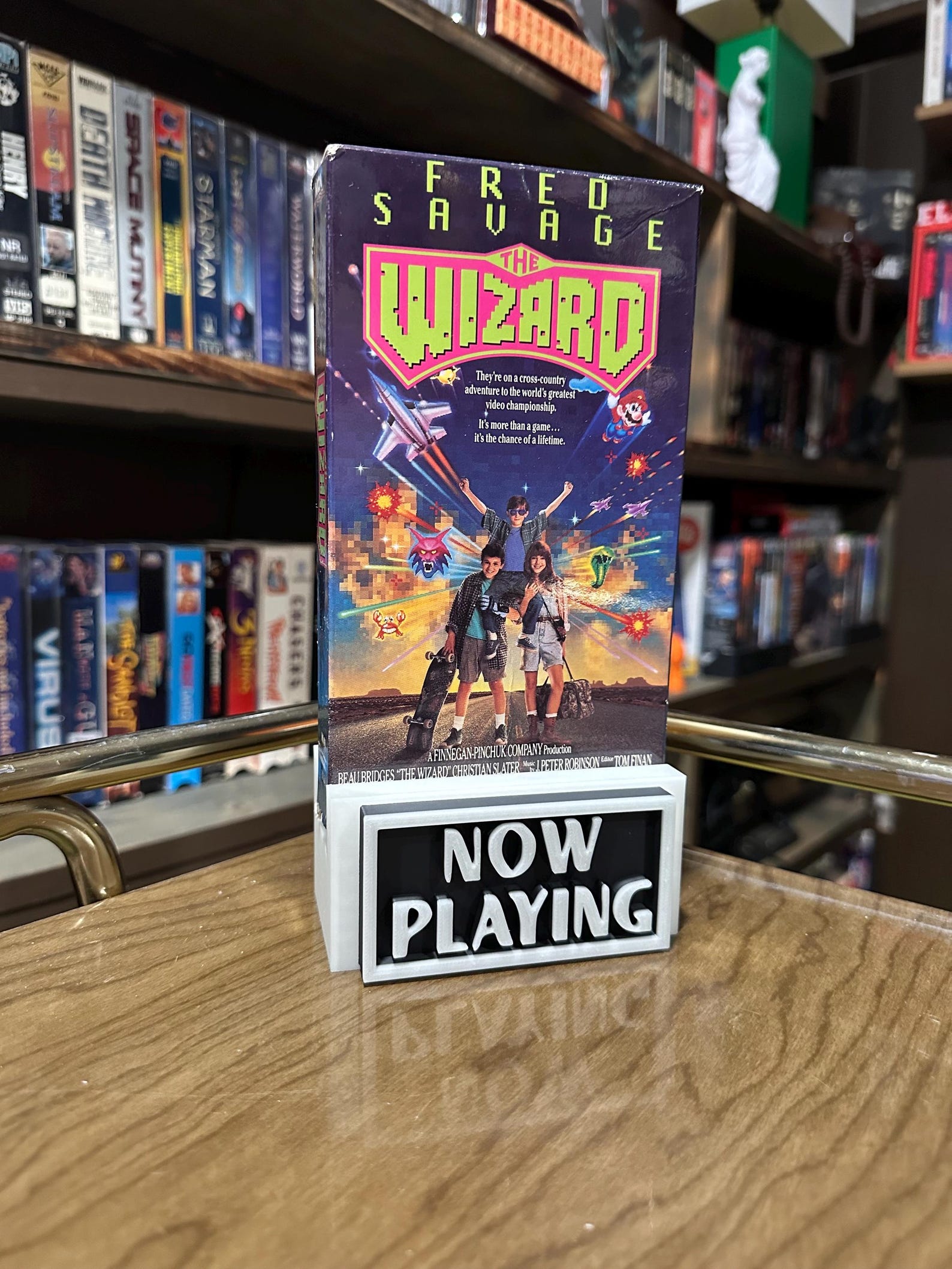 Retro VHS Display Stands | VHS Movie Stand | Horror Room Movie Displays ...