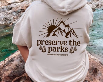 National Parks Resist Unisex Hoodie Hands Off Protect Our Parks National Park Hoodie Protect Our National Parks Hiking Preserve the Parks