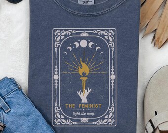 Secular Tarot Shirt Feminist T Shirt Greek Mythology Shirt Feminist Shirt Resist Political Shirt Protest Shirt ComfortColors Feminine Rage