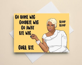 Nene Leakes – Real Housewives of Atlanta – RHOA – A6-Kreativkarte – personalisierbar