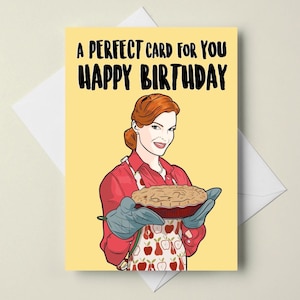 Kartka urodzinowa - Bree van de Kamp - Kartka okolicznościowa A6 - personalizowana