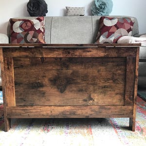 Multi-Purpose Toy Box with Safety Hinge – Wooden Look Storage Chest & Entryway Bench