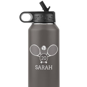 Personalized Tennis Tumbler, Tennis Coach Gift, Tennis Mom Cup & Player Gift Idea, Perfect for Team Gifts and Tennis Lovers