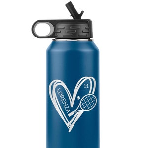 Personalized Tennis Tumbler, Tennis Coach Gift, Tennis Mom Cup & Player Gift Idea, Perfect for Team Gifts and Tennis Lovers