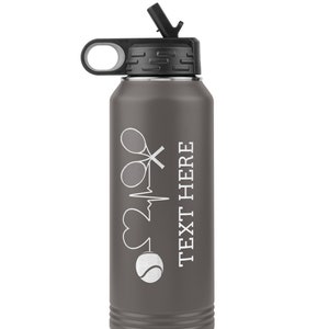 Personalized Tennis Tumbler, Tennis Coach Gift, Tennis Mom Cup & Player Gift Idea, Perfect for Team Gifts and Tennis Lovers